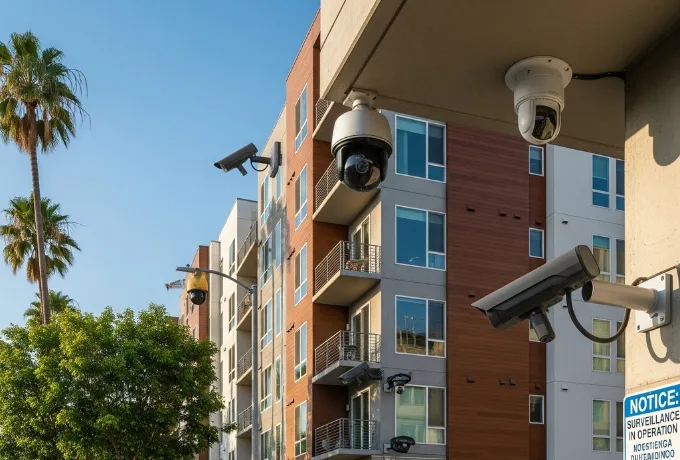 CCTV Cameras for Apartment Buildings in Los Angeles