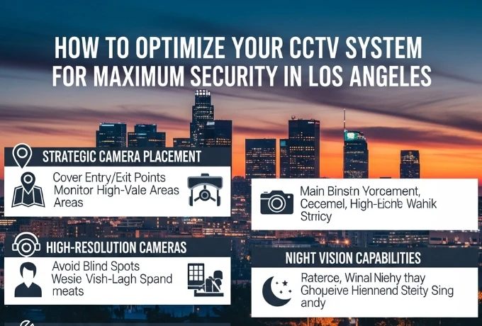 How to Optimize Your CCTV System for Maximum Security in Los Angeles