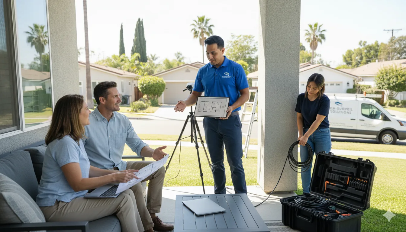 Hiring a Security Camera Installer in Los Angeles