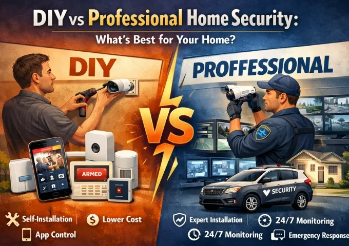DIY vs Professional Home Security