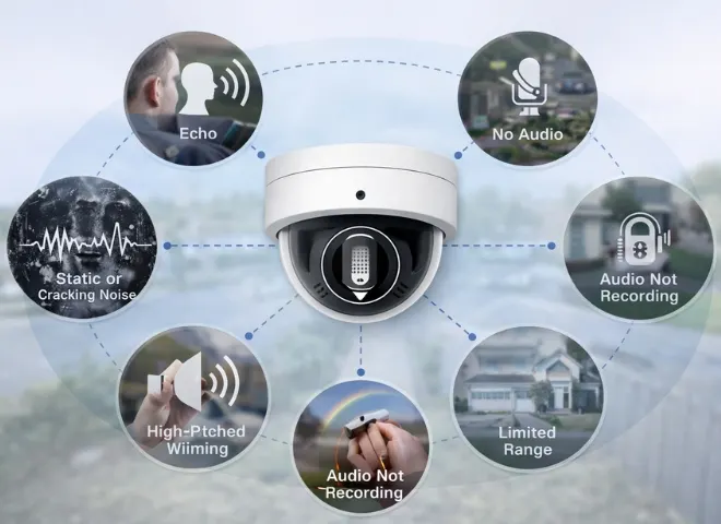 Common Problems with Security Camera Audio