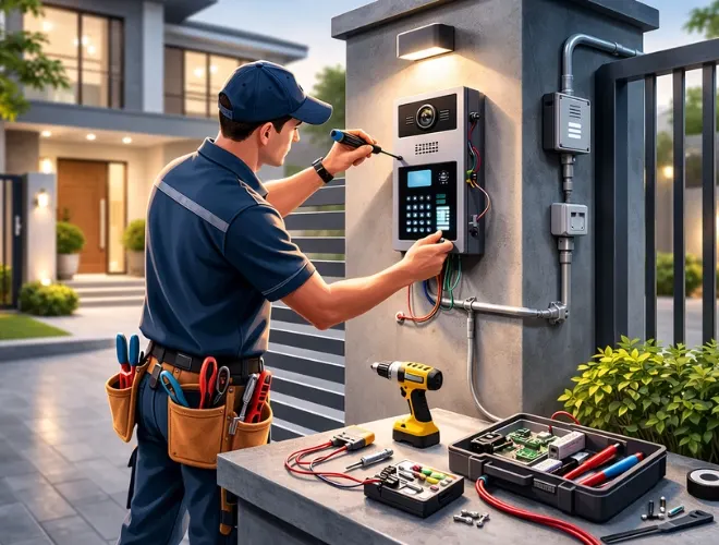 Phone Entry System Installation Phone Entry System Installation