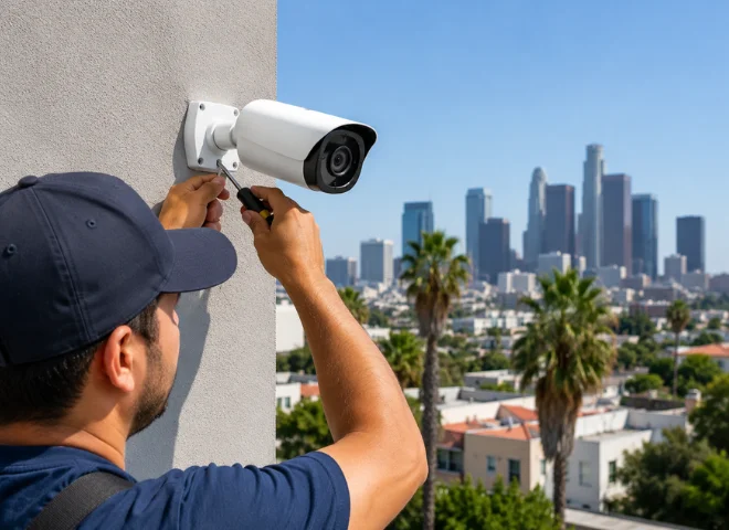 4K Security Cameras Installation Los Angeles