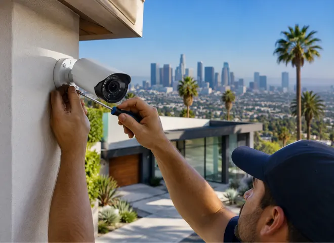 4K Security Camera Installation in Los Angeles