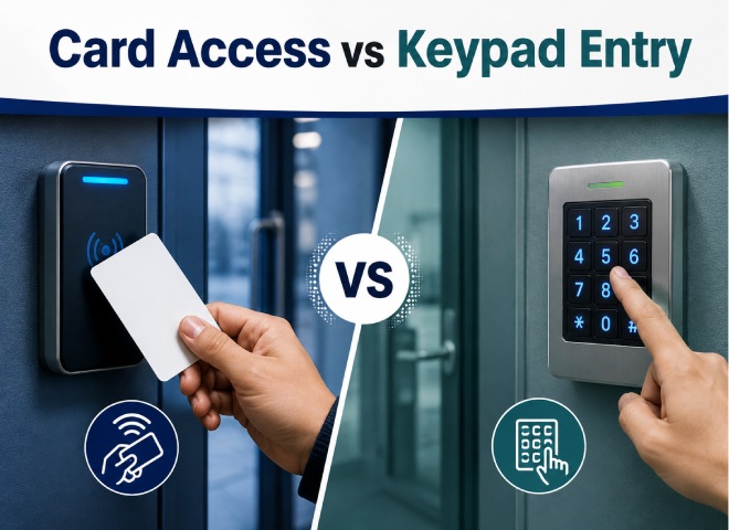 Card Access vs Keypad Entry